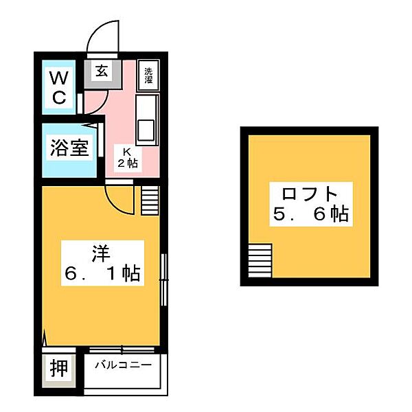 コーポ・ソフィア ｜愛知県名古屋市中村区本陣通５丁目(賃貸アパート1K・1階・18.87㎡)の写真 その2