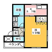 ファインパレス  ｜ 愛知県あま市中萱津南宿（賃貸マンション1K・2階・33.05㎡） その2