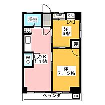 藤井ビル  ｜ 愛知県名古屋市中村区上ノ宮町１丁目（賃貸マンション2LDK・3階・46.44㎡） その2