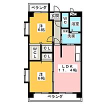 Felice（フェリーチェ）  ｜ 愛知県名古屋市中村区猪之越町１丁目（賃貸マンション2LDK・2階・53.55㎡） その2