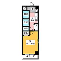 クレア本陣  ｜ 愛知県名古屋市中村区松原町２丁目（賃貸マンション1K・1階・30.24㎡） その2