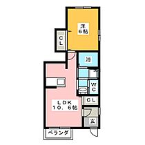 プライム　グレイス  ｜ 愛知県あま市中萱津西ノ川（賃貸アパート1LDK・1階・40.06㎡） その2