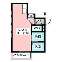 Bipple  ｜ 愛知県名古屋市中村区東宿町３丁目（賃貸アパート1R・2階・24.83㎡） その2