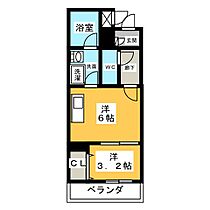 Brave亀島本陣  ｜ 愛知県名古屋市中村区佐古前町（賃貸マンション1DK・2階・27.89㎡） その2