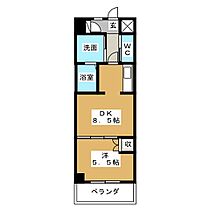 コアレジデンス  ｜ 愛知県名古屋市中村区名駅３丁目（賃貸マンション1DK・13階・36.36㎡） その2