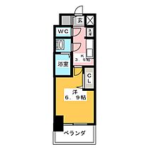 プレサンスＮＡＧＯＹＡファスト  ｜ 愛知県名古屋市中村区井深町（賃貸マンション1K・13階・23.37㎡） その2