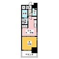 エステムプラザ名古屋駅前プライムタワー4階7.5万円
