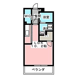 間取図画像 1K