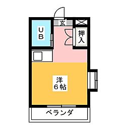 間取図画像 ワンルーム