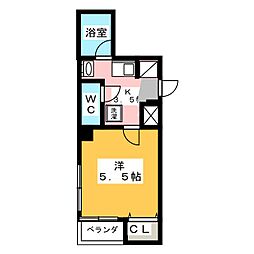 間取図画像 1K