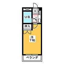 コーポラス太田  ｜ 愛知県名古屋市瑞穂区太田町３丁目（賃貸マンション1K・4階・21.75㎡） その2