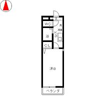 御剣ハイツ  ｜ 愛知県名古屋市瑞穂区堀田通１丁目（賃貸マンション1K・4階・24.64㎡） その2