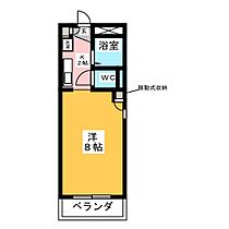 マイキャッスル戸田  ｜ 愛知県名古屋市昭和区戸田町３丁目（賃貸マンション1K・2階・22.11㎡） その2