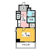 レーベン御器所  ｜ 愛知県名古屋市昭和区阿由知通３丁目（賃貸マンション1K・4階・28.02㎡） その2