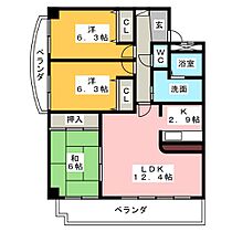 ＰＲＥＭＩＥＲ(プルミエ)  ｜ 愛知県名古屋市昭和区川名本町５丁目（賃貸マンション3LDK・3階・74.52㎡） その2