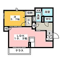 Ｋ’ｓメゾン  ｜ 愛知県名古屋市昭和区川名町１丁目（賃貸マンション1LDK・1階・42.62㎡） その2