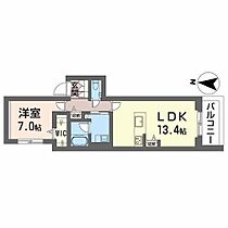 フェリクス桜山 302 ｜ 愛知県名古屋市昭和区陶生町１丁目5（賃貸マンション1LDK・3階・51.01㎡） その2