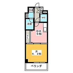 間取図画像 1DK