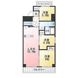 PLAN DOOL広路 3LDKの間取図画像