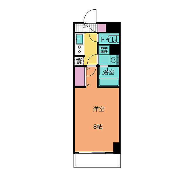 ブランシエスタ金山 1102｜愛知県名古屋市中区正木４丁目(賃貸マンション1K・11階・25.22㎡)の写真 その2