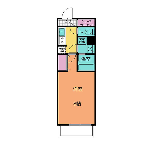 ブランシエスタ金山 1006｜愛知県名古屋市中区正木４丁目(賃貸マンション1K・10階・25.22㎡)の写真 その2