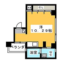 フローラル尾頭橋  ｜ 愛知県名古屋市中川区尾頭橋２丁目（賃貸マンション1R・4階・24.59㎡） その2