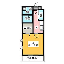 ZAFFIRO  ｜ 愛知県名古屋市中川区八熊３丁目（賃貸マンション1K・4階・30.04㎡） その2