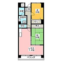 ＭＫマンション神戸  ｜ 愛知県名古屋市中区大井町（賃貸マンション2LDK・7階・68.00㎡） その2