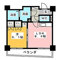 ビジャ松原  ｜ 愛知県名古屋市中区松原２丁目（賃貸マンション1LDK・5階・36.11㎡） その2