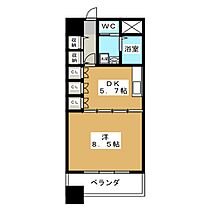 ゴールドヒルズ渡辺  ｜ 愛知県名古屋市熱田区沢上１丁目（賃貸マンション1DK・8階・36.09㎡） その2