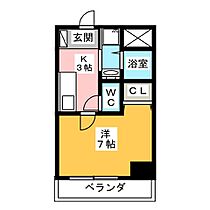 ＡＣＴＹ白鳥  ｜ 愛知県名古屋市中川区柳川町（賃貸マンション1K・2階・23.00㎡） その2