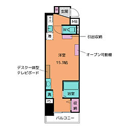 間取図画像 ワンルーム