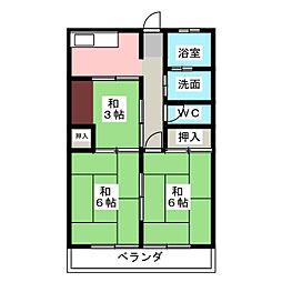 🉐敷金礼金0円！🉐第3よしかねコーポ