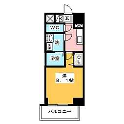 間取図画像 1K