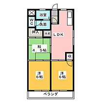 つげビル  ｜ 愛知県名古屋市瑞穂区彌富通４丁目（賃貸マンション3LDK・6階・56.20㎡） その2