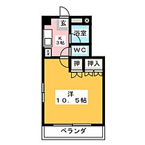 フィオーレ陽明  ｜ 愛知県名古屋市瑞穂区密柑山町１丁目（賃貸マンション1K・2階・31.38㎡） その2