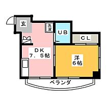 桜ビル  ｜ 愛知県名古屋市南区桜台１丁目（賃貸マンション1DK・3階・26.00㎡） その2