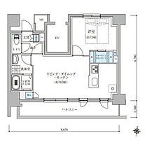 ＴＥＮＡＳ瑞穂通 1201 ｜ 愛知県名古屋市瑞穂区瑞穂通３丁目34（賃貸マンション1LDK・12階・48.69㎡） その2