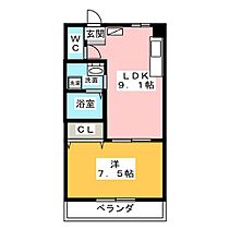 雁道ビル  ｜ 愛知県名古屋市瑞穂区亀城町２丁目（賃貸マンション1LDK・1階・35.00㎡） その2