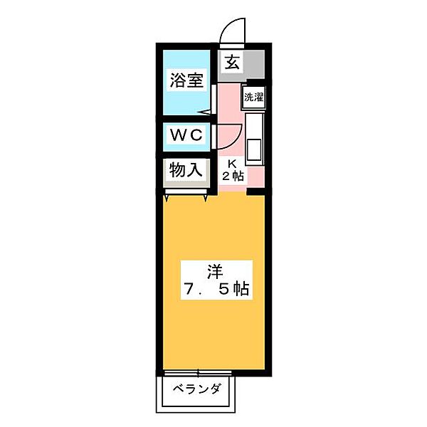 三祥庵 ｜愛知県名古屋市南区星宮町(賃貸アパート1R・1階・22.77㎡)の写真 その2