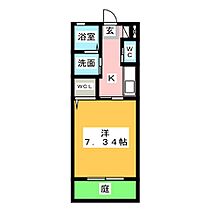 グリーンズ瑞穂Ａ棟  ｜ 愛知県名古屋市瑞穂区平郷町３丁目（賃貸アパート1K・1階・27.16㎡） その2