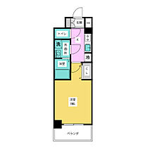 S-RESIDENCE堀田North II 805 ｜ 愛知県名古屋市瑞穂区堀田通８丁目8-1（賃貸マンション1K・8階・25.44㎡） その2