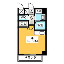 アレーヌコート新瑞橋  ｜ 愛知県名古屋市瑞穂区姫宮町２丁目（賃貸マンション1R・4階・26.40㎡） その2