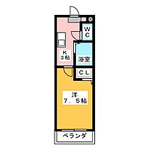 扇田グリーンハイツ  ｜ 愛知県名古屋市南区扇田町（賃貸マンション1K・2階・24.07㎡） その2