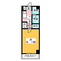 Ｆｌａｔ豊岡通  ｜ 愛知県名古屋市瑞穂区豊岡通３丁目（賃貸マンション1K・4階・26.54㎡） その2