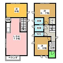 Ｋ．プライムハウス  ｜ 愛知県名古屋市南区柵下町４丁目（賃貸一戸建3LDK・1階・69.56㎡） その2