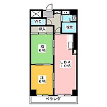 リージョン妙音  ｜ 愛知県名古屋市瑞穂区苗代町（賃貸マンション2LDK・3階・54.00㎡） その2