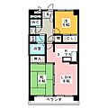 セントラルハイツ本城2階5.9万円