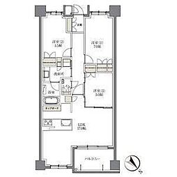 アヴァンセテラス瑞穂日向町 3LDKの間取図画像