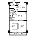 中根ハイツ3階4.7万円